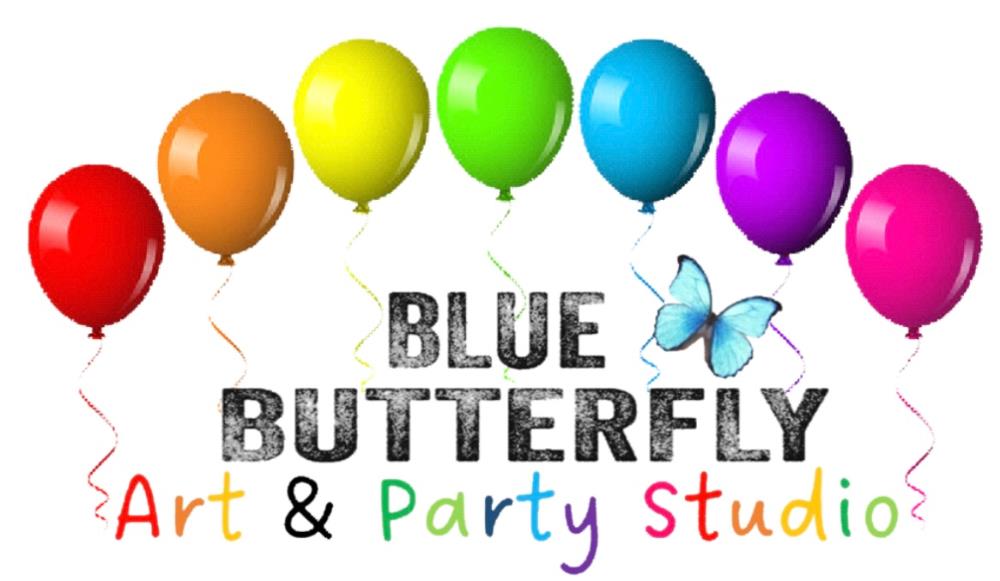 Blue Butterfly Art & Party Studio